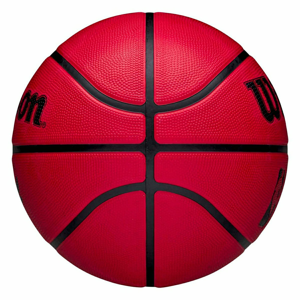 Chicago Bulls Solid Wilson NBA Basketball Red (Size 5) - Taass discount