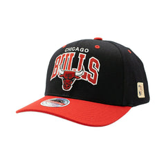 Chicago Bulls Team Arch Classic Red Stretch-Snap NBA Cap Black - Taass on sale