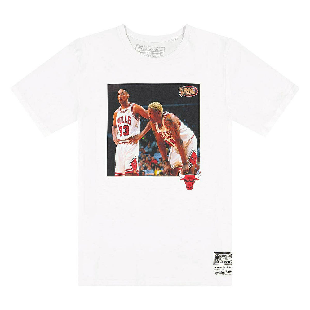 Pippen & Rodman Chicago Bulls Mitchell & Ness Photo NBA T-Shirt - Taass sale