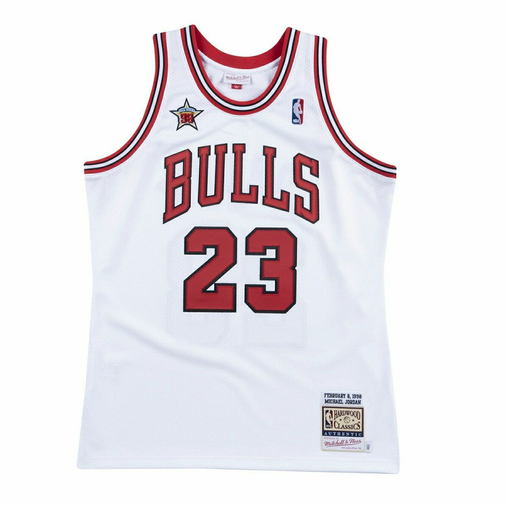Michael Jordan #23 1998 All-Star Game Authentic NBA Jersey White - Taass sale