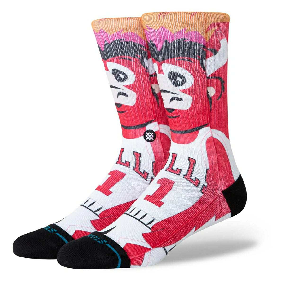 Chicago Bulls Mascot Stance NBA Crew Socken - Taass on sale