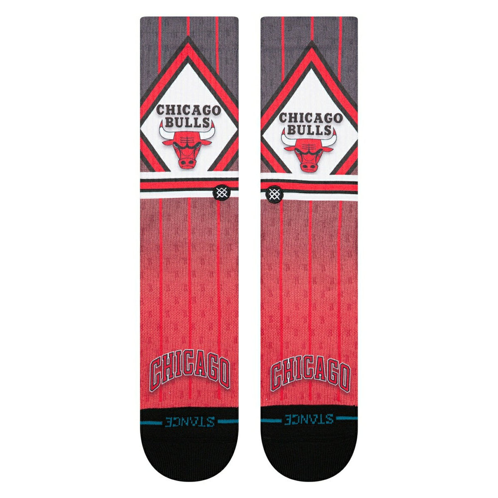 Chicago Bulls Hardwood Classics NBA Crew Socks - Taass sale