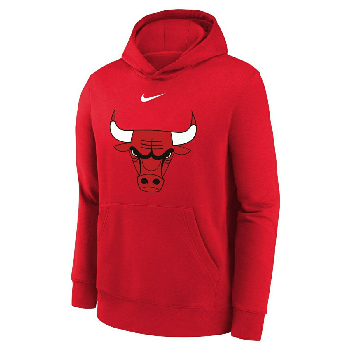 Chicago Bulls NBA Logo Nike Club Hoodie Red (YOUTH) - Taass outlet