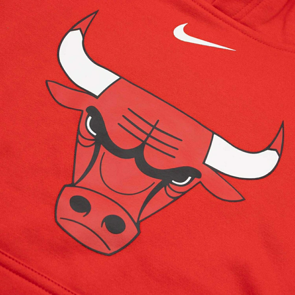 Chicago Bulls NBA Logo Nike Club Hoodie Red (YOUTH) - Taass outlet