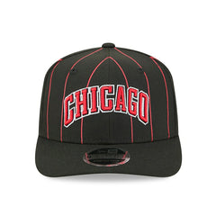 Chicago Bulls 2025-26 NBA Statement Stretch-Snap 9SEVENTY Cap Black - Taass discount