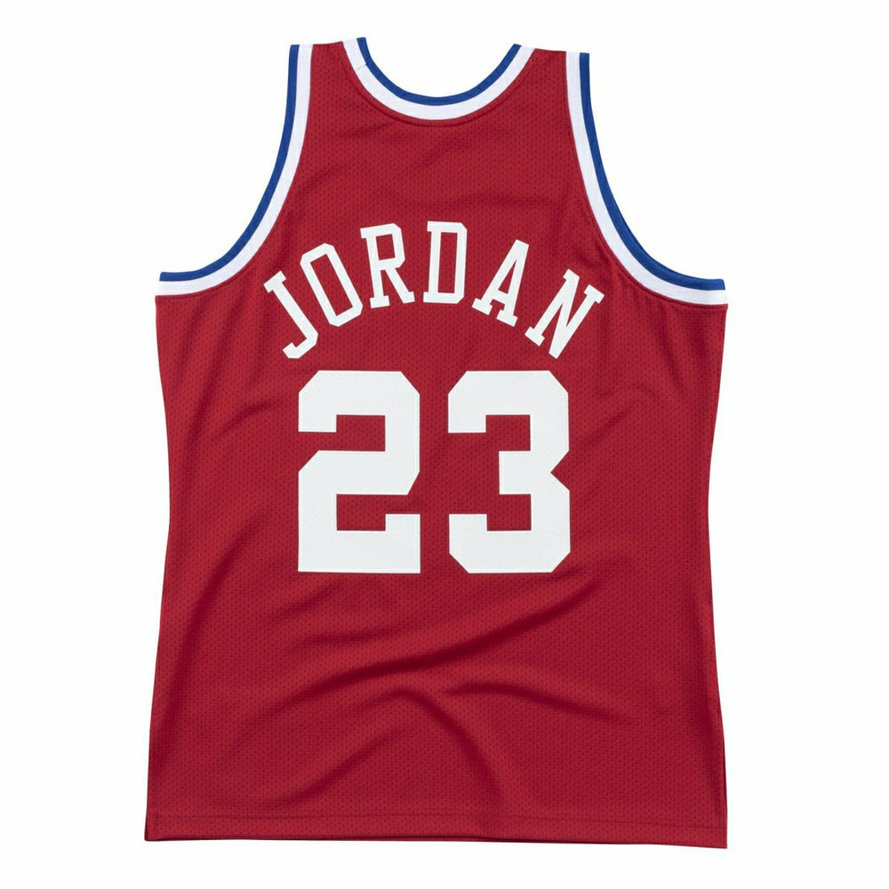 Michael Jordan #23 Chicago Bulls 1989 All-Star Game Mitchell & Ness Authentic NBA Jersey Red - Taass for sale