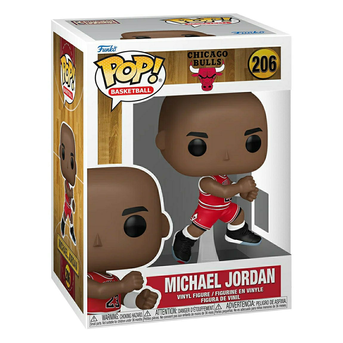 Funko POP! #206 Michael Jordan Chicago Bulls 1989 Playoffs Vinyl NBA Figure - Taass discount