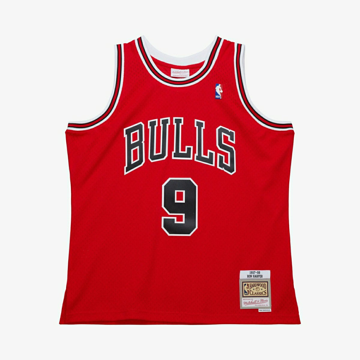Ron Harper #9 Chicago Bulls 1997-98 Mitchell & Ness Swingman NBA Jersey Red - Taass outlet