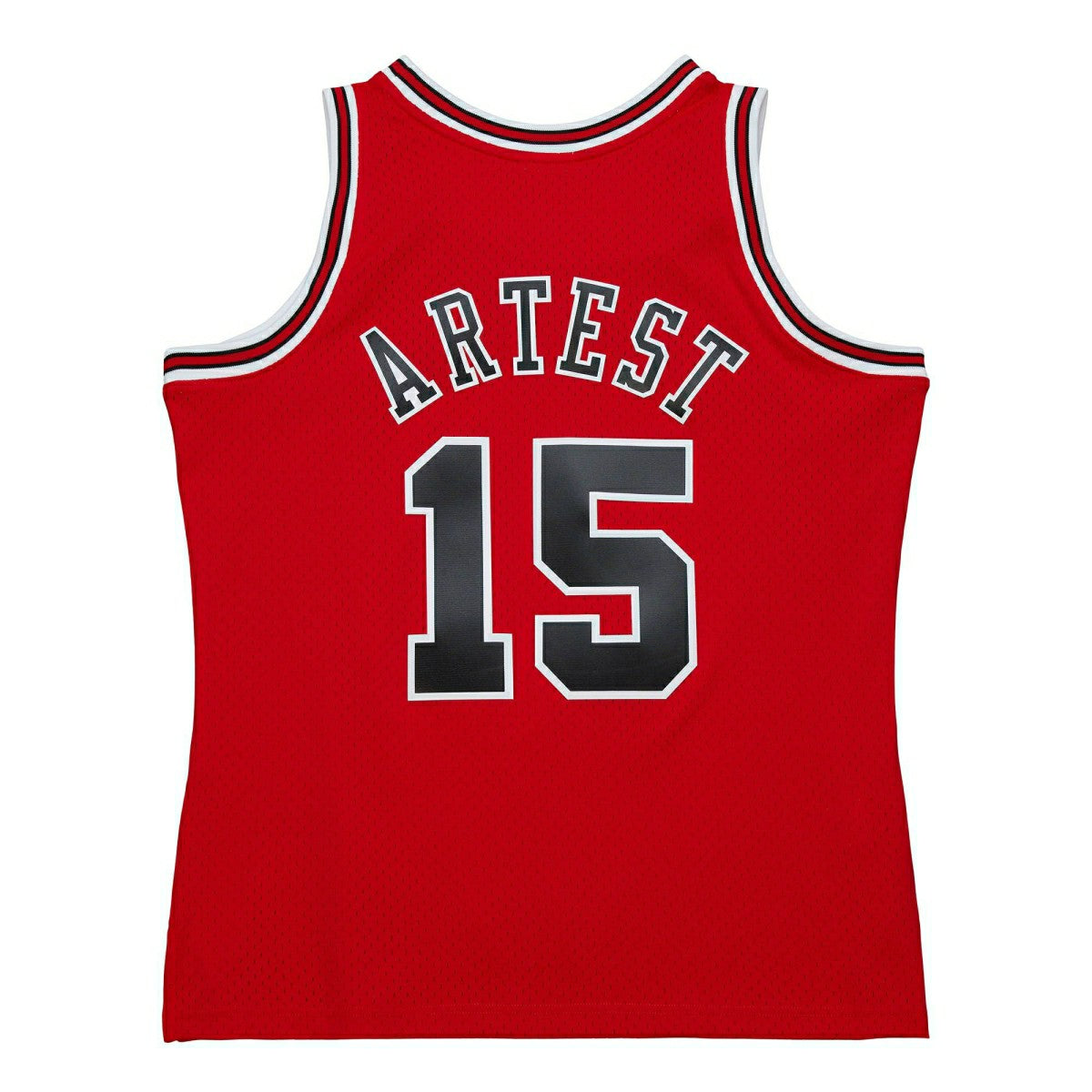 Ron Artest #15 Chicago Bulls 1999-00 Mitchell & Ness Swingman NBA Jersey Red - Taass US