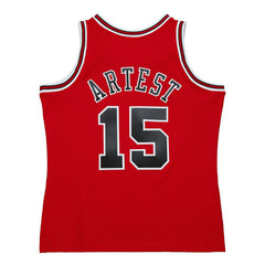 Ron Artest #15 Chicago Bulls 1999-00 Mitchell & Ness Swingman NBA Jersey Red - Taass US