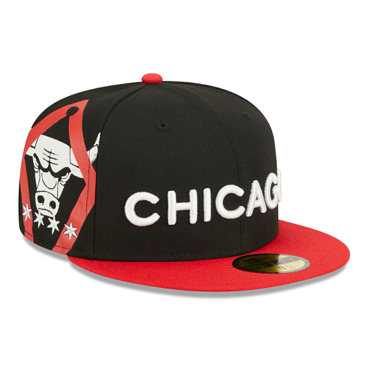 Chicago Bulls 2023 NBA City Edition New Era 59FIFTY Fitted Cap - Taass for sale