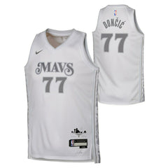 Luka Doncic #77 Dallas Mavericks 2024-25 City Edition Nike Swingman NBA Jersey (YOUTH) - Taass Online
