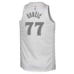Luka Doncic #77 Dallas Mavericks 2024-25 City Edition Nike Swingman NBA Jersey (YOUTH) - Taass Online