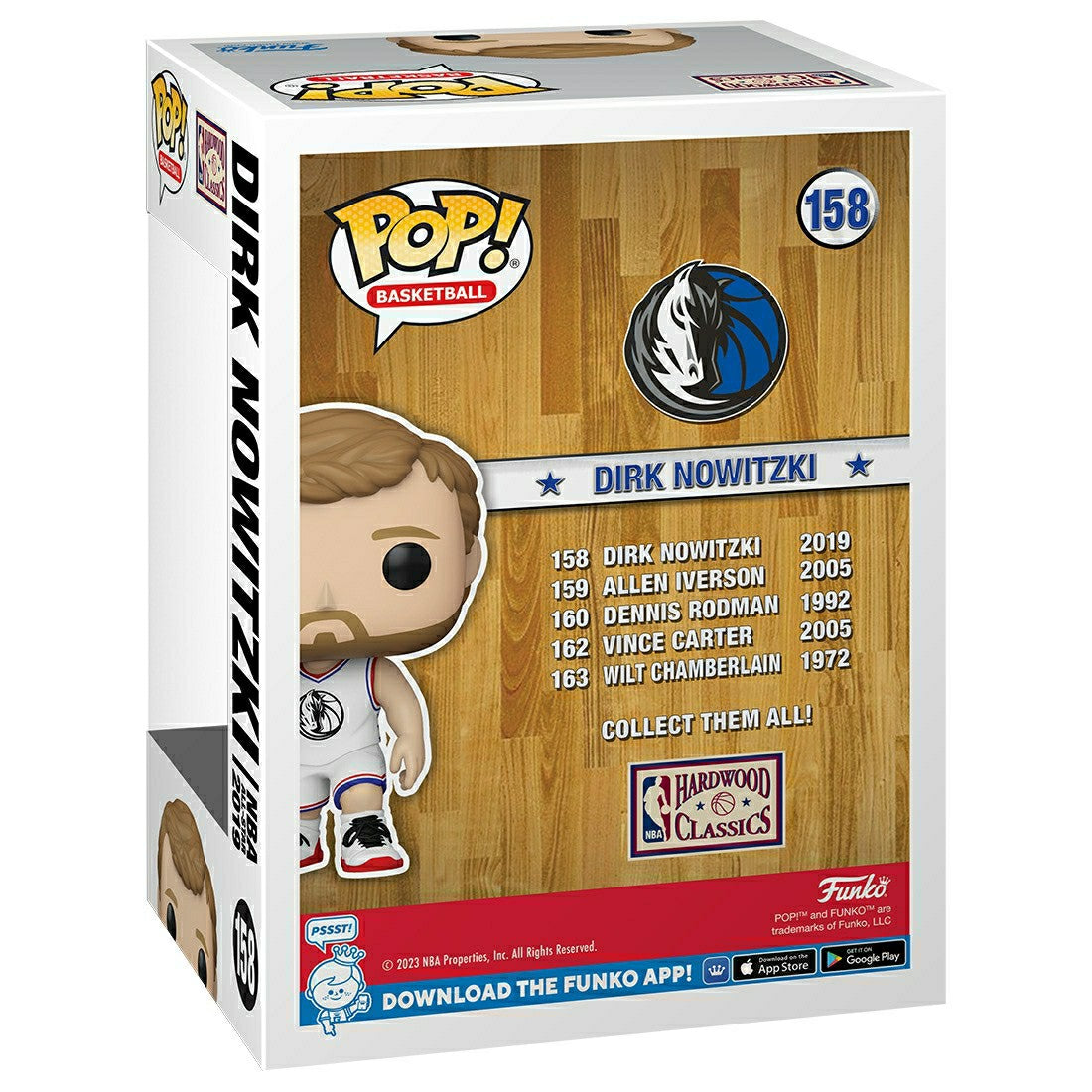 Funko POP! #158 Dirk Nowitzki Dallas Mavericks 2019 NBA All-Star NBA Figure - Taass for sale
