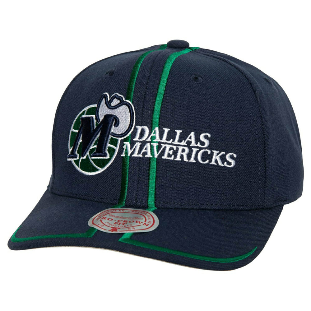 Dallas Mavericks 1998 NBA Draft Mitchell & Ness Pro Crown Strapback Cap - Taass sale