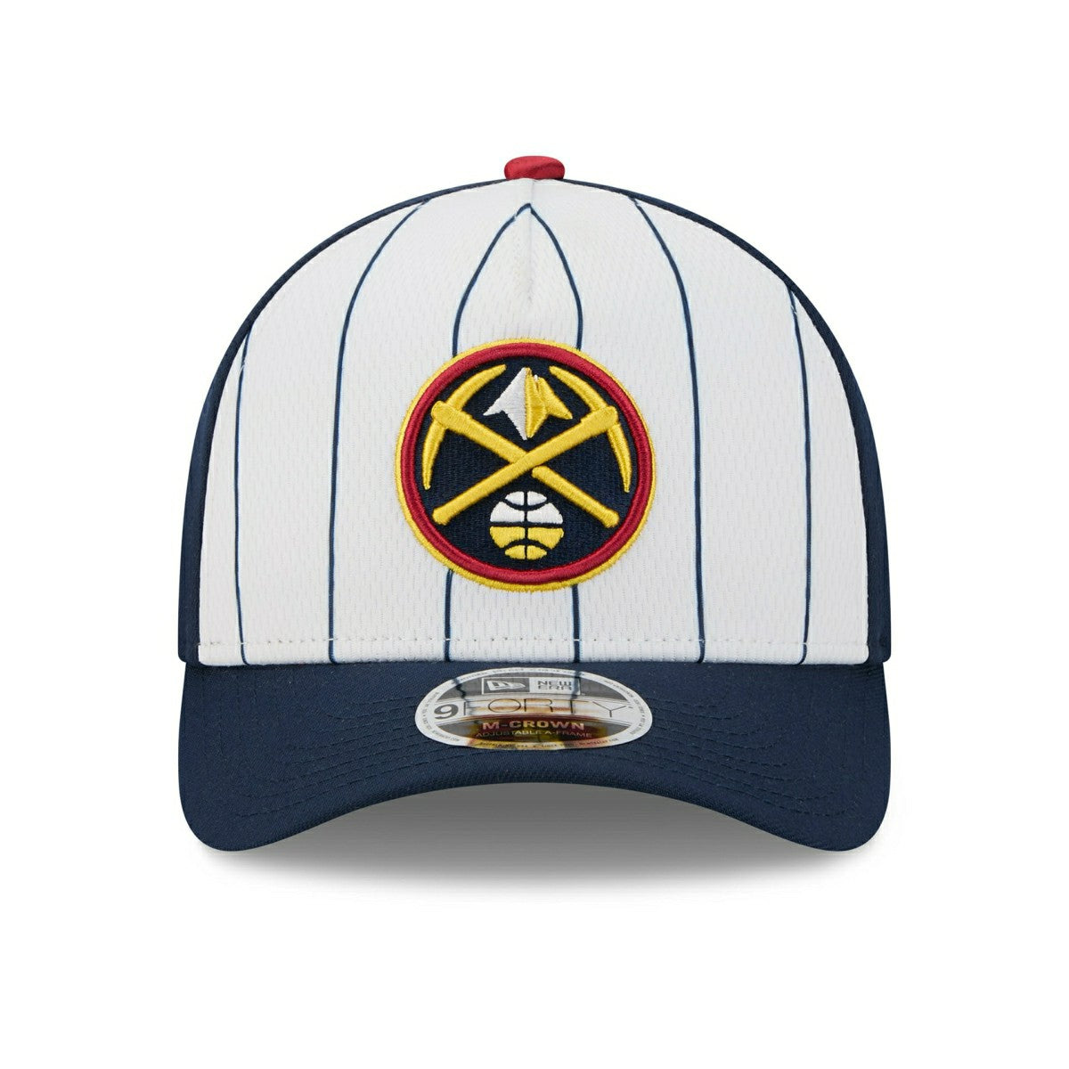 Denver Nuggets 2025-26 NBA Tip-Off 9FORTY M-Crown A-Frame Snapback Cap - Taass for sale