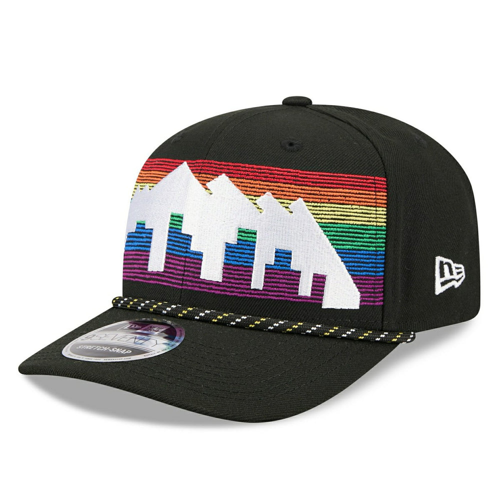 Denver Nuggets 2025-26 NBA City Edition 9SEVENTY Stretch-Snap Cap - Taass outlet