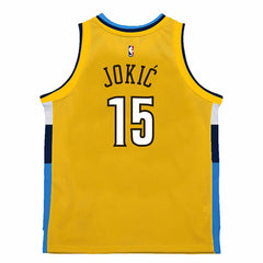 Nikola Jokić #15 Denver Nuggets 2017 Swingman NBA Jersey Yellow - Taass sale