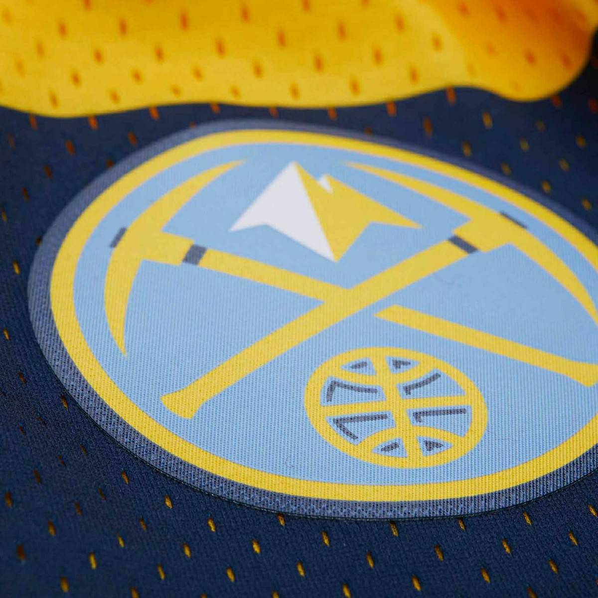 Denver Nuggets 2017-18 Swingman NBA Shorts Yellow - Taass for sale