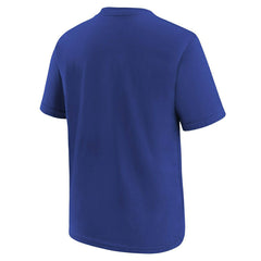 Denver Nuggets Nike Swoosh Logo NBA T-Shirt Blue (YOUTH) - Taass outlet
