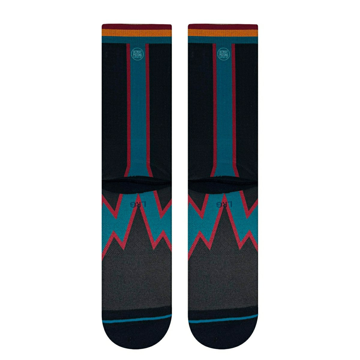 Detroit Pistons 2025-26 NBA City Edition Crew Socks - Taass US