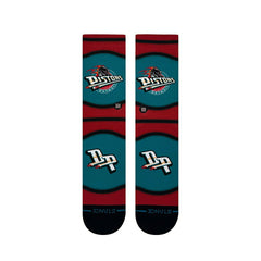 Detroit Pistons Classic Mini Ball Stance Crew Socks - Taass discount