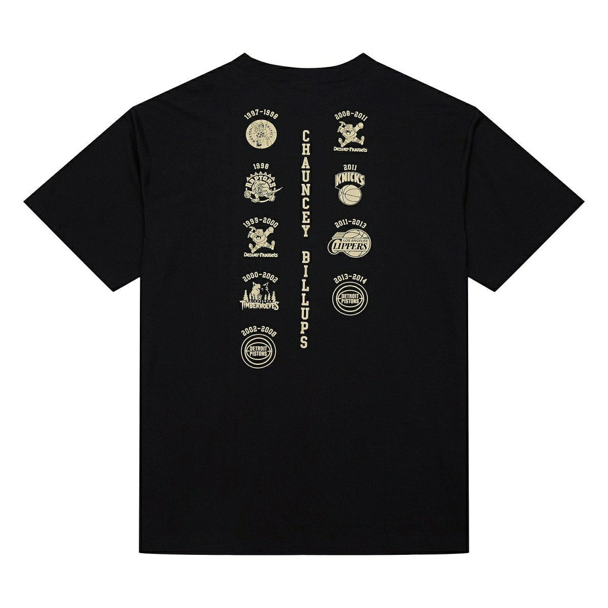 Chauncey Billups 2024 Hall of Fame Mitchell & Ness Premium NBA T-Shirt - Taass on sale