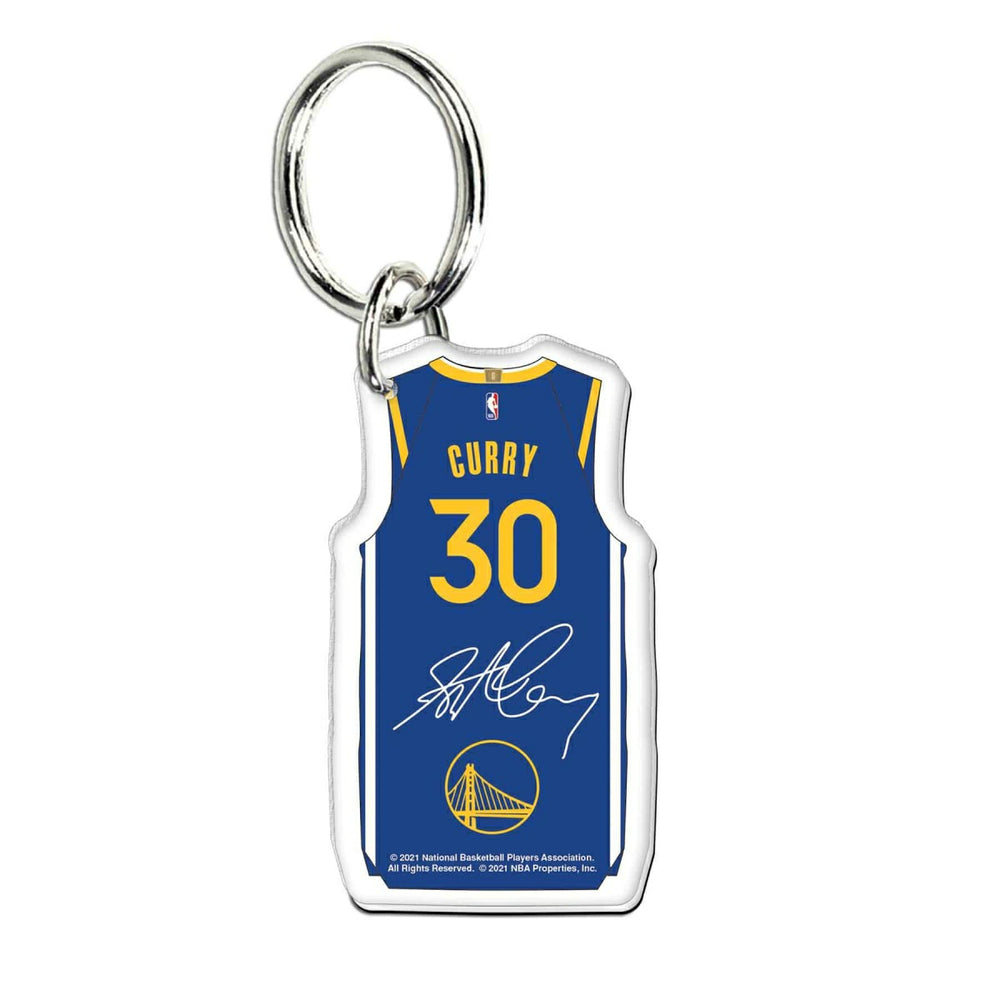NBA Acrylic Jersey Keyring Stephen Curry #30 Golden State Warriors - Taass on sale