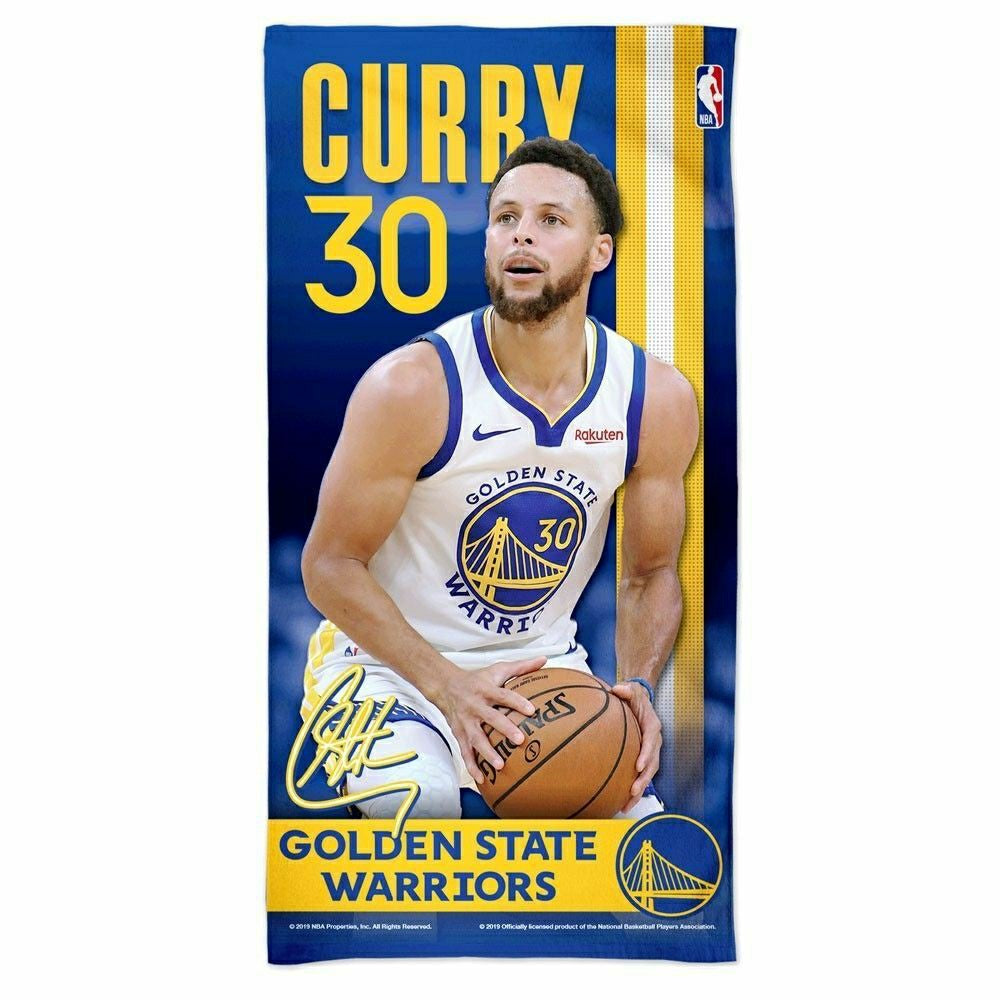 Steph Curry Golden State Warriors NBA Beach Towel - Taass Online