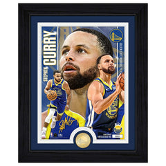 Stephen Curry Golden State Warriors Artist Proof Bronze Coin NBA Photo Frame - Taass on sale