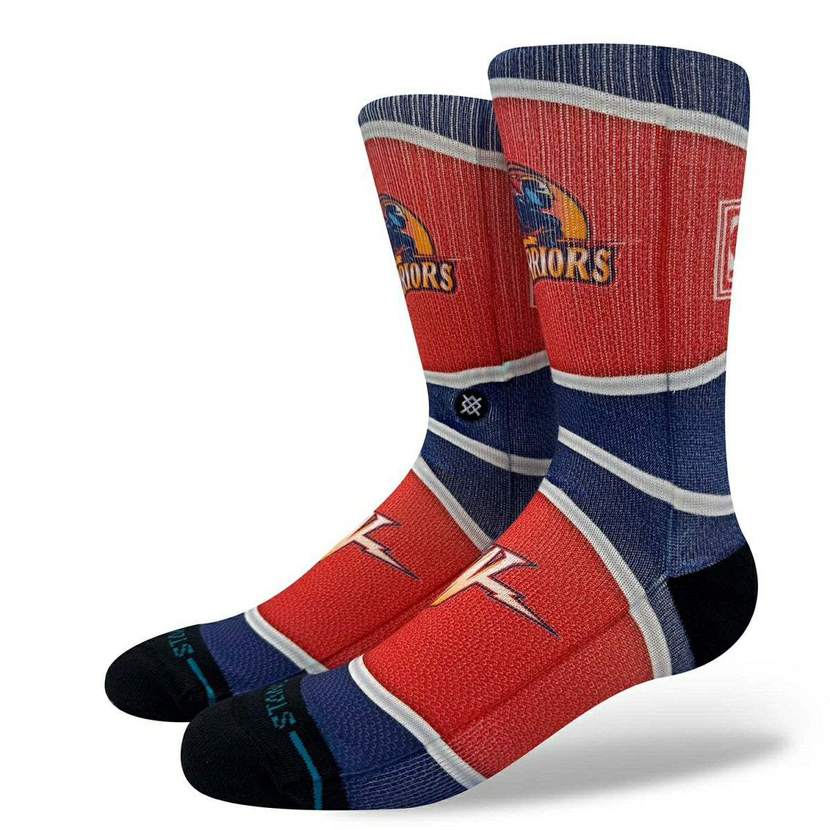 Golden State Warriors Classic Mini Ball Stance Crew Socks - Taass US