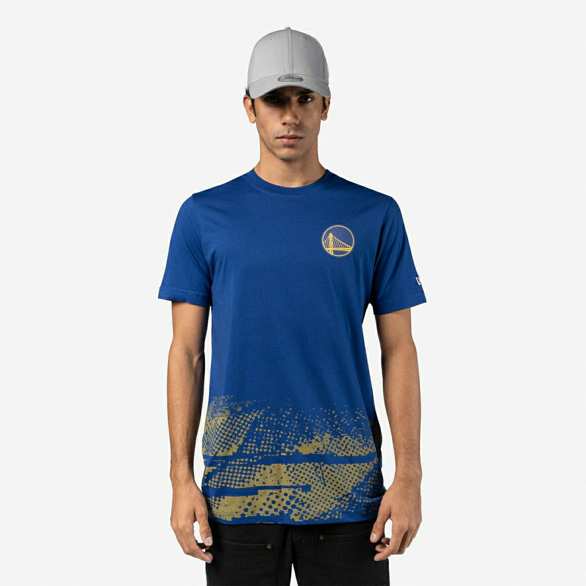 Golden State Warriors 2024 NBA Tip-Off New Era T-Shirt Blue - Taass for sale