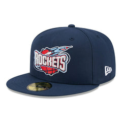 Houston Rockets 1995-2003 Hardwood Classics 59FIFTY Fitted Cap Navy - Taass discount
