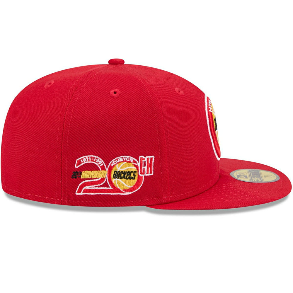 Houston Rockets 1972-1994 Hardwood Classics 59FIFTY Fitted Cap Red - Taass US