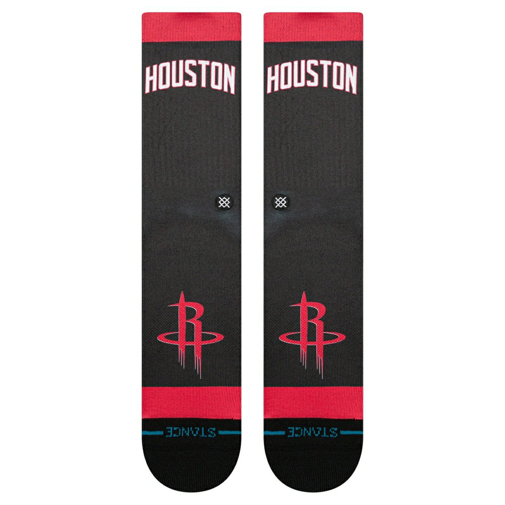 Houston Rockets 2025-26 NBA Statement Edition Crew Socks - Taass on sale