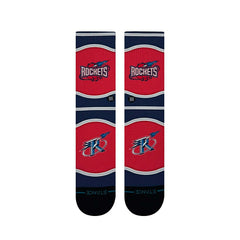 Houston Rockets Classic Mini Ball Stance Crew Socks - Taass outlet