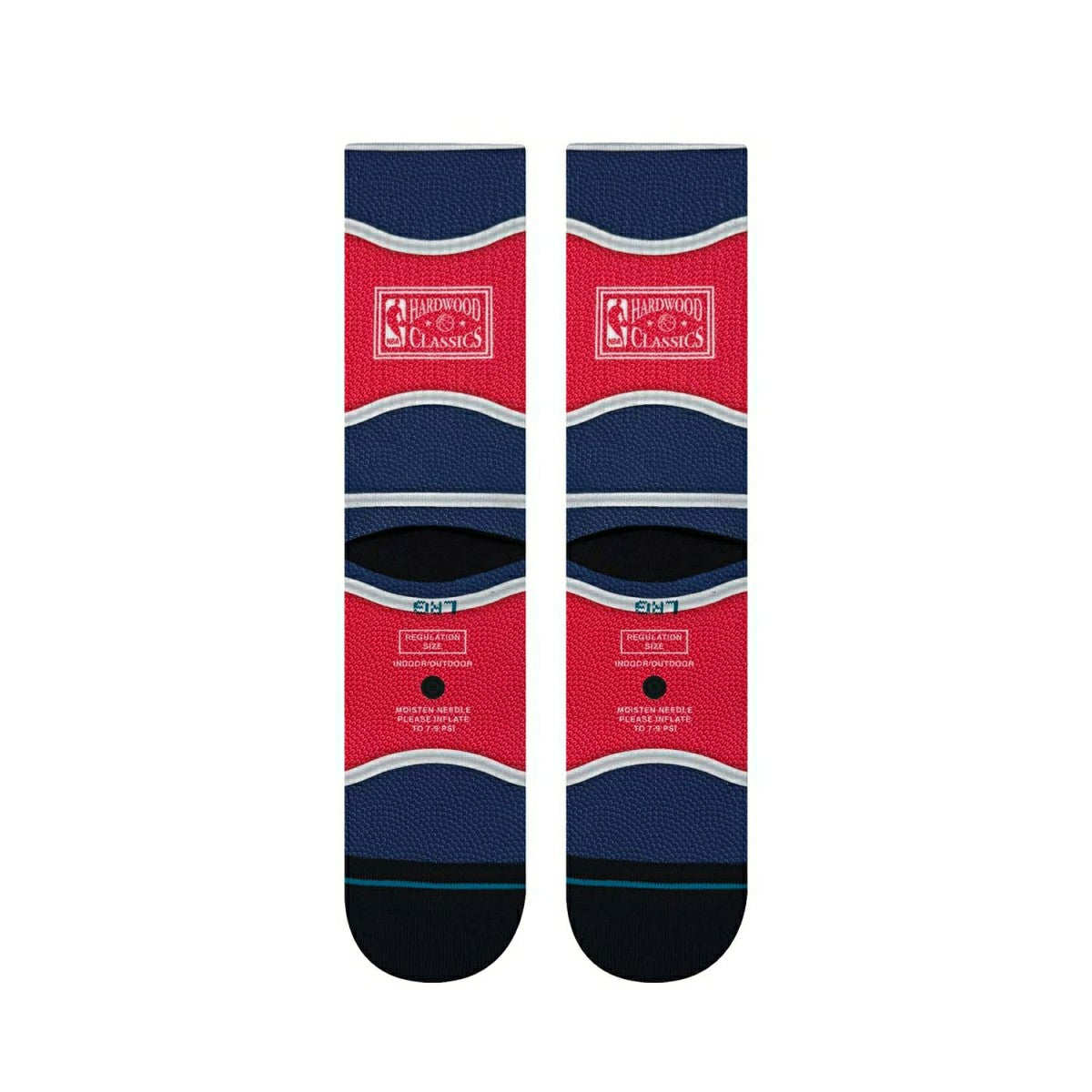 Houston Rockets Classic Mini Ball Stance Crew Socks - Taass outlet