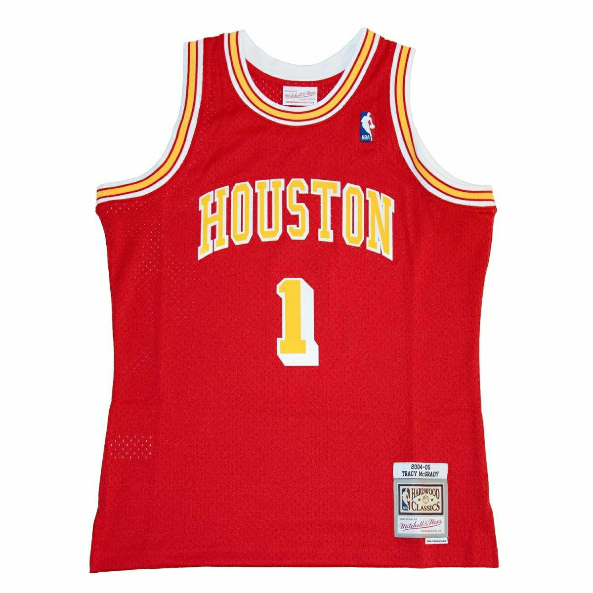 Tracy McGrady #1 Houston Rockets 2004-05 Mitchell & Ness Swingman NBA Jersey Red - Taass discount