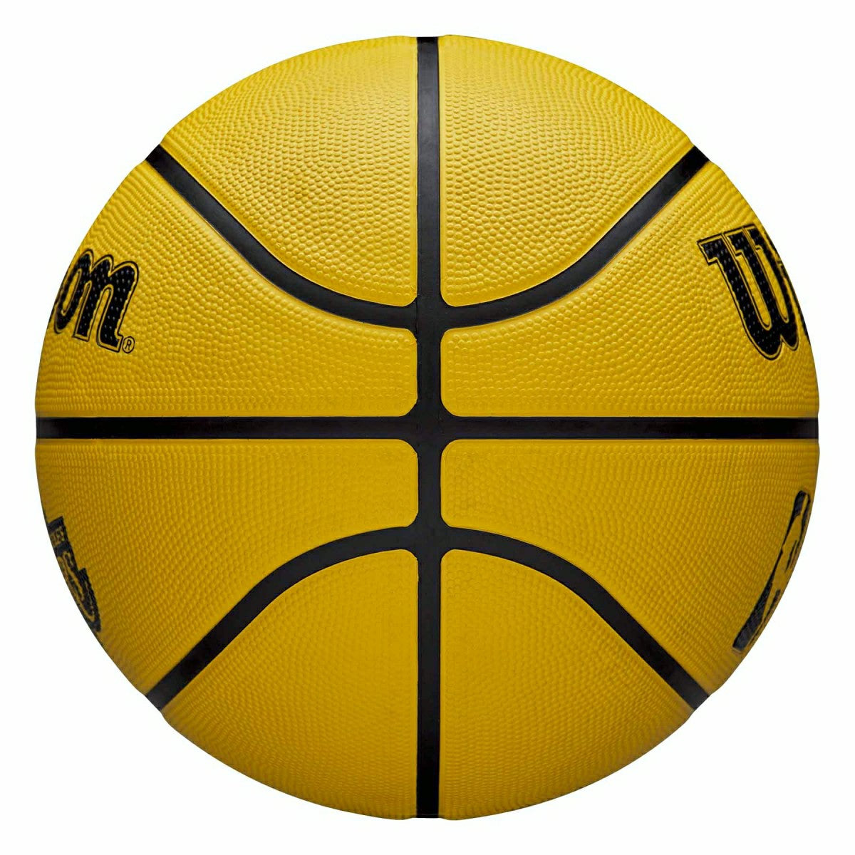 Los Angeles Lakers Solid Wilson NBA Basketball Yellow (Size 5) - Taass Online