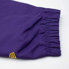 Los Angeles Lakers NBA Quarter Zip Windbreaker Jacket Purple - Taass discount