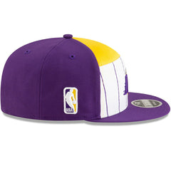 Los Angeles Lakers 2025-26 NBA Tip-Off 9FIFTY Split Panel Snapback Cap - Taass Online