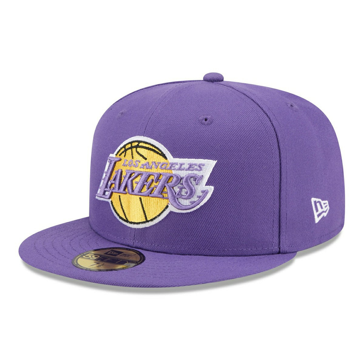 Los Angeles Lakers 1976-2001 Hardwood Classics 59FIFTY Fitted Cap Purple - Taass US