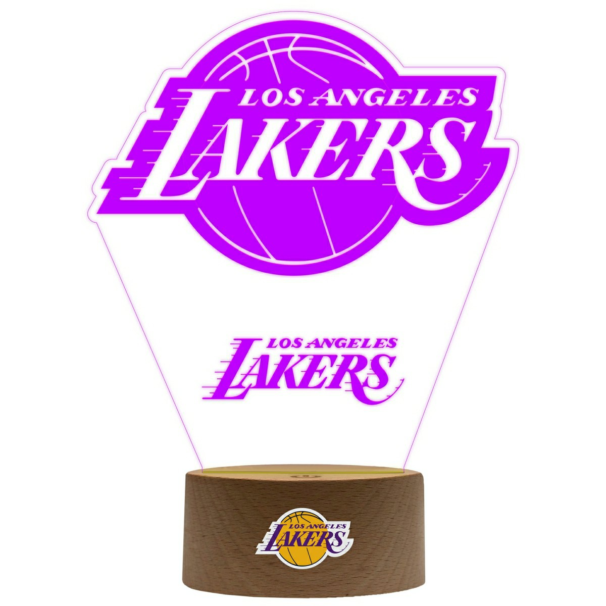 Los Angeles Lakers NBA Team Logo LED Sign - Taass discount