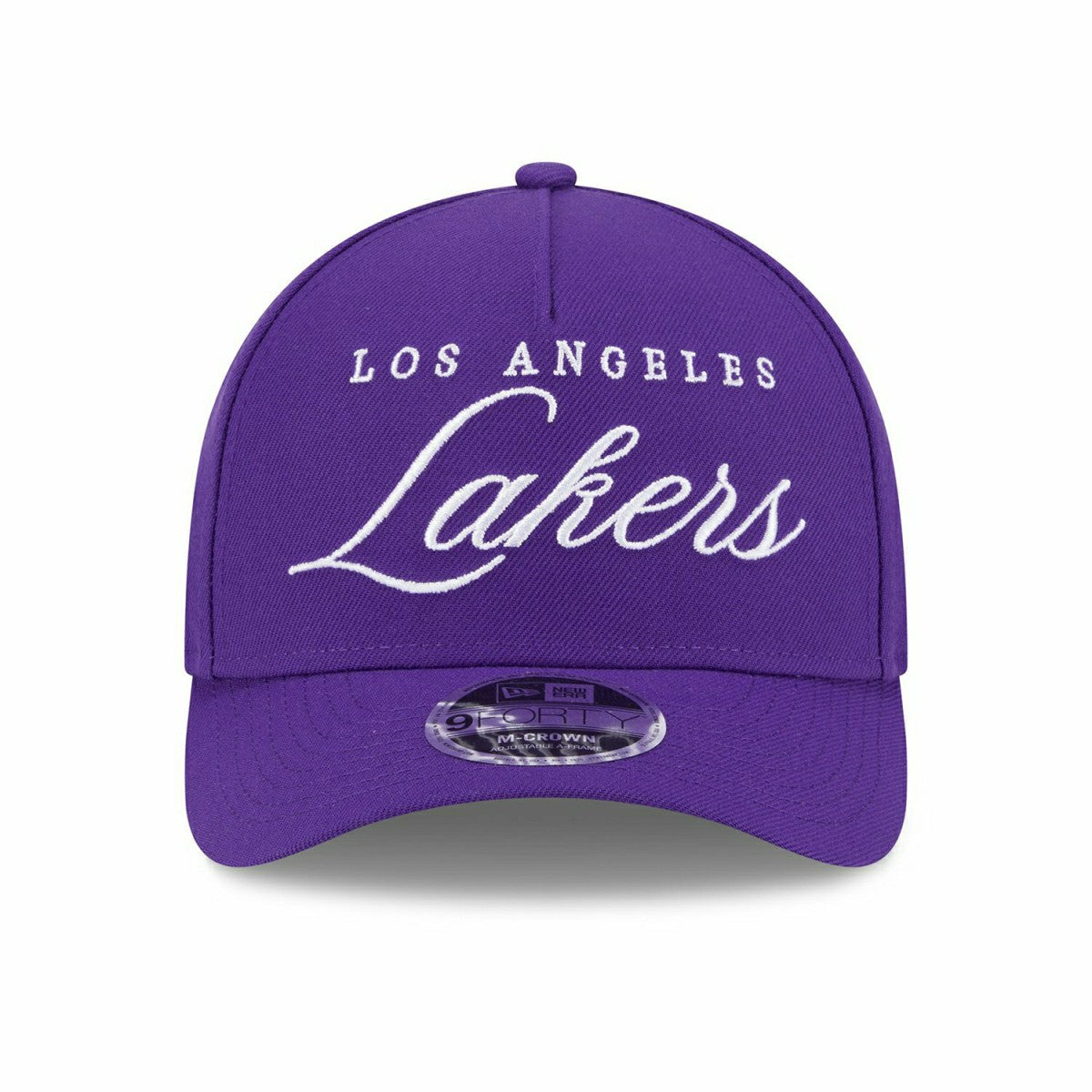 Los Angeles Lakers 2025 NBA Draft 9FORTY M-Crown A-Frame Snapback Cap Purple - Taass US