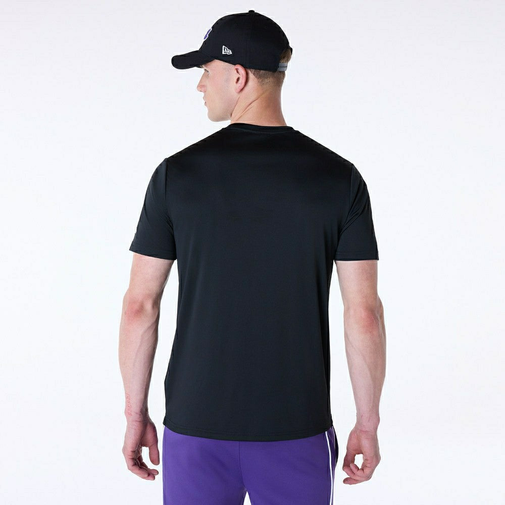 Los Angeles Lakers New Era Performance NBA T-Shirt Black - Taass sale
