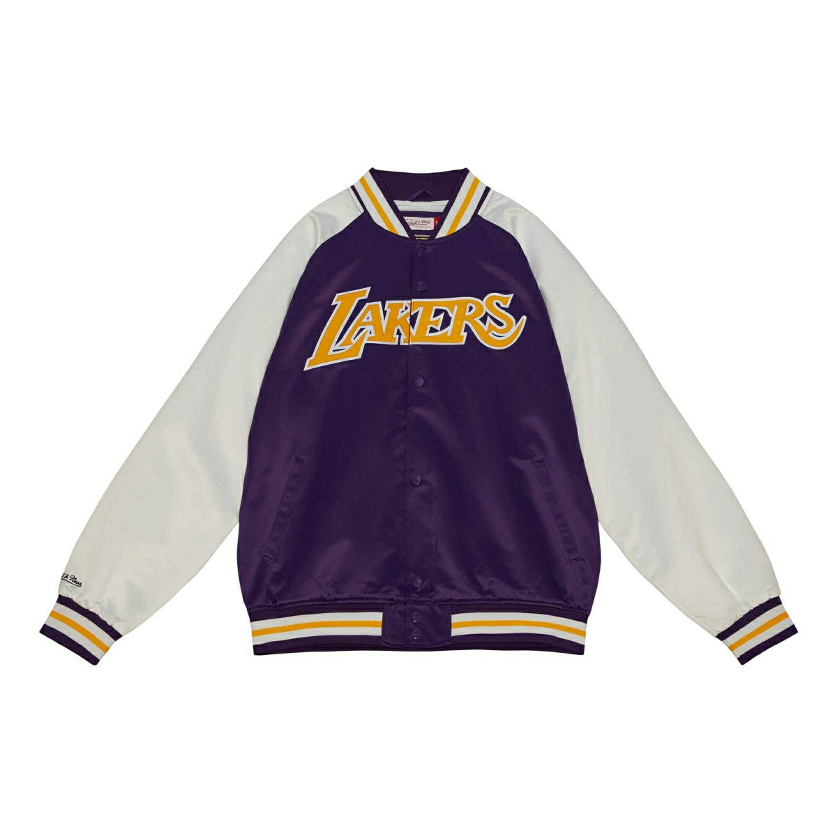 Los Angeles Lakers Primetime Mitchell & Ness Lightweight Satin NBA Jacket - Taass US