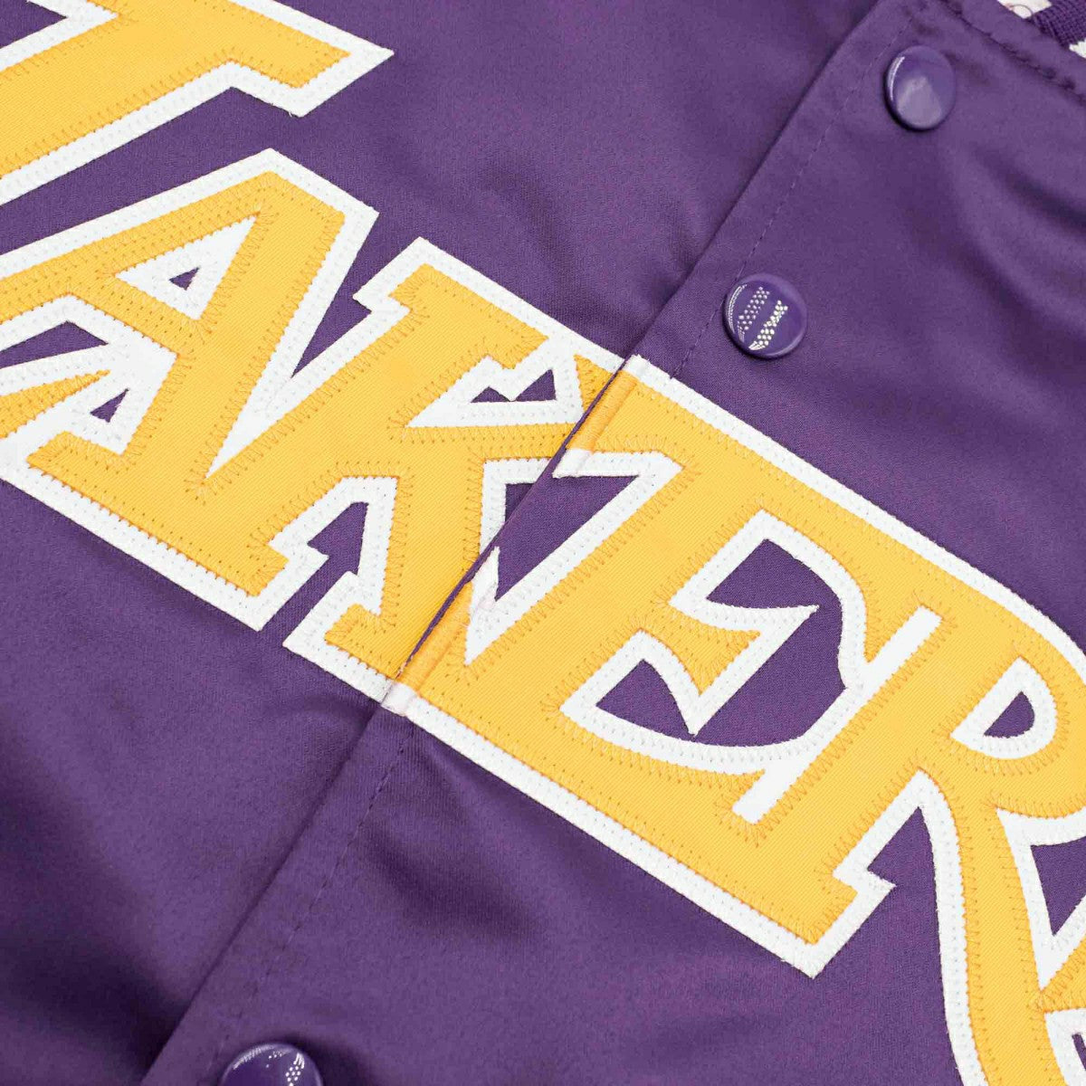 Los Angeles Lakers Primetime Mitchell & Ness Lightweight Satin NBA Jacket - Taass US