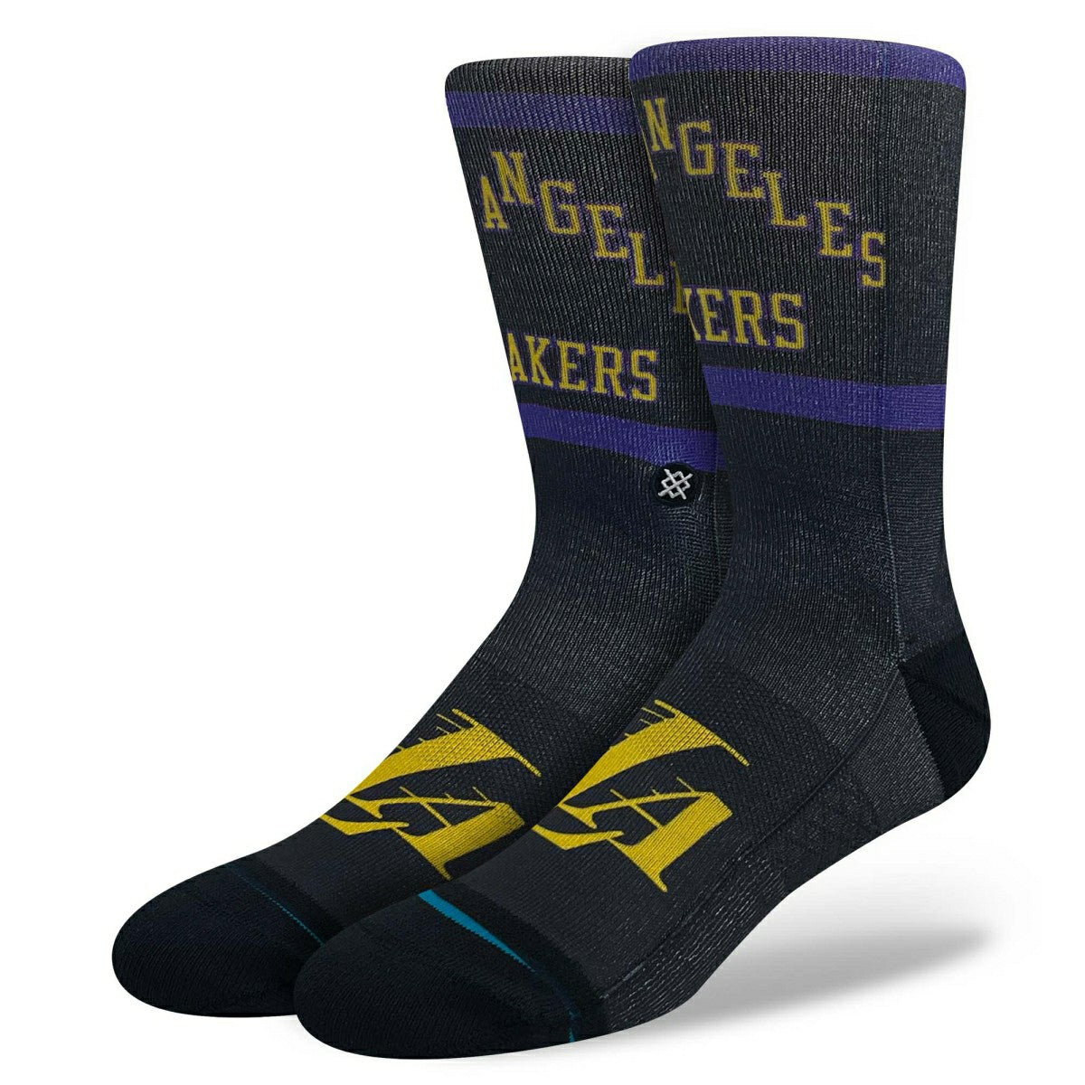 Los Angeles Lakers 2023/24 NBA City Edition Stance Crew Socks - Taass sale