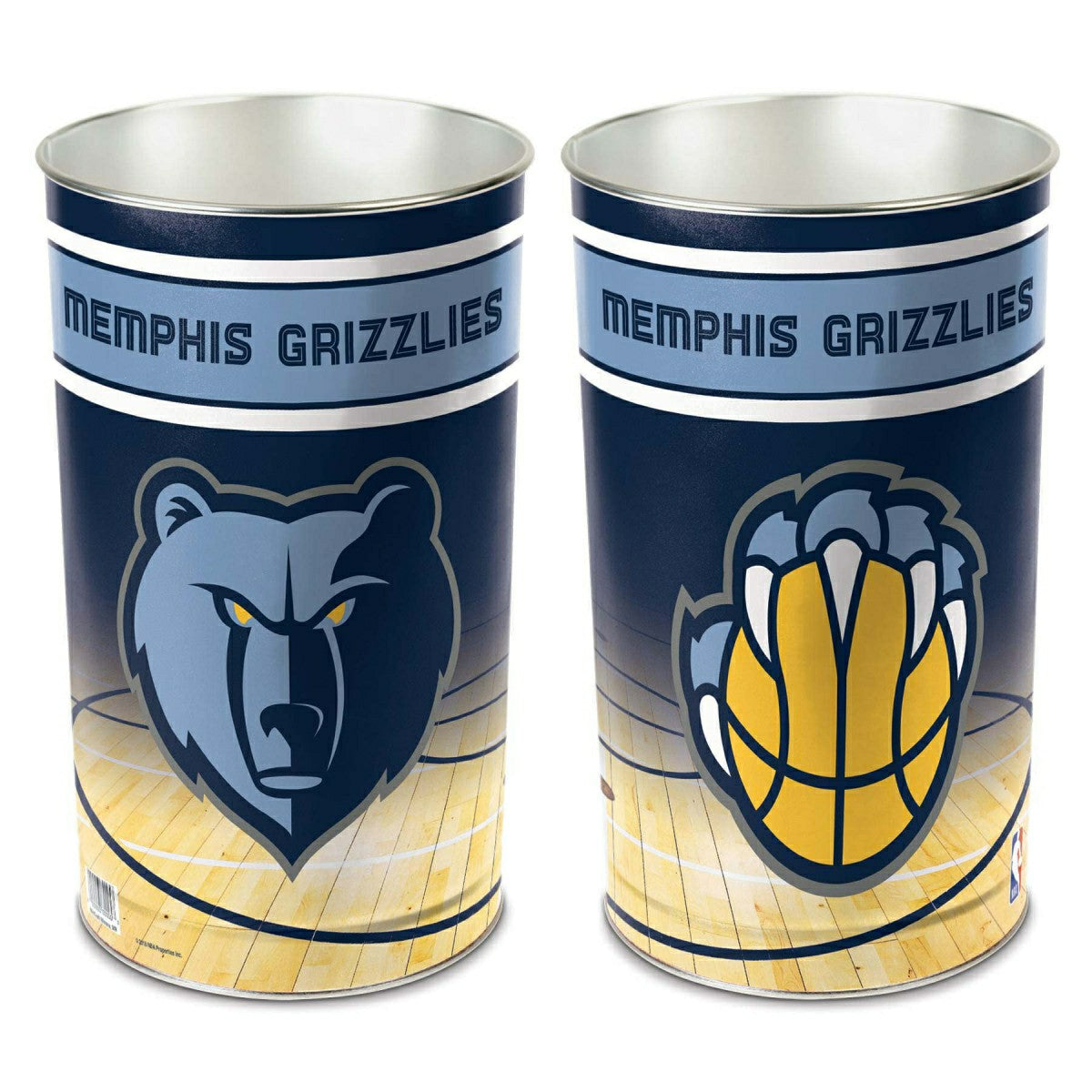 Memphis Grizzlies WinCraft Metal NBA Wastebasket - Taass outlet
