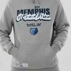 Memphis Grizzlies 2026 NBA Berlin Game Hoodie Gray - Taass Online